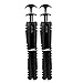 B&E LIFE Practical Plastic Adjustable Length Men Tree Shoe Stretcher Boot Holder (2 Pair Black Boot Trees)