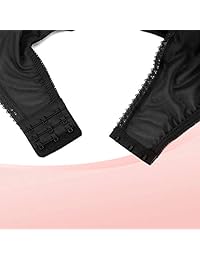 Slocyclub - Cinturón de lencería elástico para mujer, con 6 correas ajustables, para tirantes y medias altas