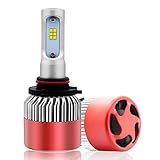 Rigidhorse 9005 LED Headlight Bulb with Conversion Kit High Beam Lighting Pattern 84W 8000LM 6500K Cool White Cree LED