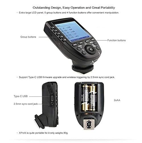 Godox Godox XPro-C Wireless Flash Trigger Canon E-TTL HSS
