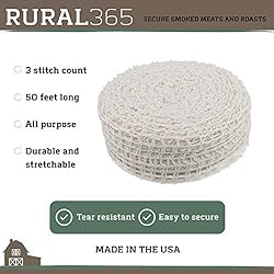 Rural365 Meat Netting Roll, Size 20 - Ham Sock