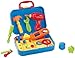 Kidoozie Cool Tools Activity Set - Pretend Play, Shape Sorting, and Fine Motor Activities with Fun Sounds - 18+ Months