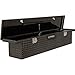 Northern Tool Slim Low Profile Crossover Truck Tool Box - Aluminum, Gloss Black, Paddle Latches, 69in. x 12in. x 13in., Model# 36212712