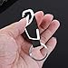 3 Pack Leather Keychain for Men and Women Heavy Duty Car Key Rings Stainless Steel Key