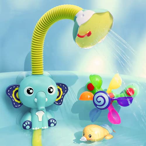 Bath Sprinkler Toy - Automatic Water Pump with Bath Shower Sprayer-Baby ...