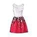 Girls 5 - 10 Years Flower Wedding Princess Party Dress