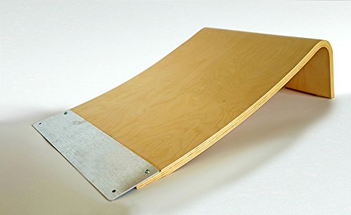 Graw Jump Ramps G20 for Skateboard, Bikes, Rollers, RC Cars and More - 7.9" Wood Launch Ramp