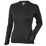 MERIWOOL Women’s Merino Wool Midweight Baselayer Crew - Choose Color & Size