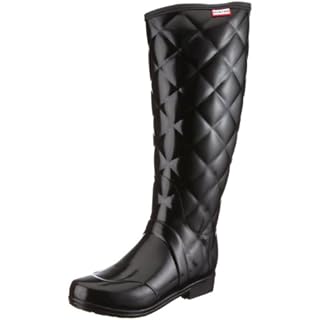 quilted hunter wellies