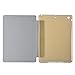 BeneU Slim Lightweight Leather Folio Magnetic Smart Case Cover Stand with Back Case For Apple iPad Air (iPad 5 th Generation, 2013 release) - Champagne Gold