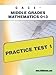 GACE Middle Grades Mathematics 013 Practice Test 1