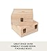 YogiTec Essential Oils Storage Box - Wooden 36 Slots Organizer Carrying Case for Aromatherapy Oils Bottle or Roller Bottles with Black Foam Padding and Free 192 Labels for Holidays