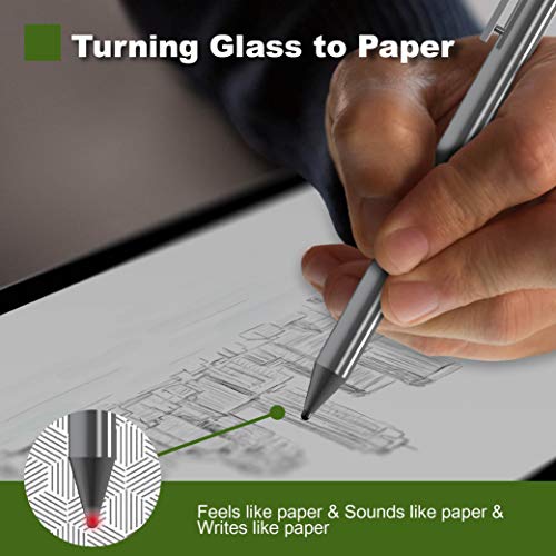 New iPad Pro 12.9 (2018) Screen Protector Paper Texture/Anti Glare/Paper-Like/Matte/Apple Pencil Compatible/Face ID Recognition/Scratch Resistant/Made in Japan A1876 A1983 A1895 A2014 [1 Pack] - Thumbnail 7