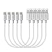 5 Packs iPhone Charger Cables,Turata 5 Packs 1ft Lightning to USB Cable Charging Cord Powerline USB Cable for iPhone 5/5S/5C 6/6S 7/7Plus/8/8Plus iPad mini/Air/Pro iPod touch 5 (White)