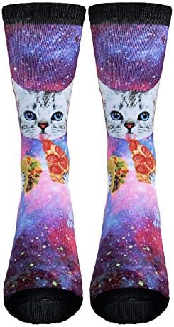 Men's Novelty Funny Dollar 3D Printed Crazy X-Ray Socks, Sports Crew Tube Socks, Colorful Fun Graphic Design Athletic Socks