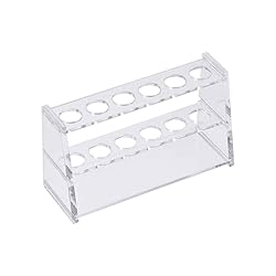 KNMNIU Acrylic Test Tube Holder Rack 6 Sockets for