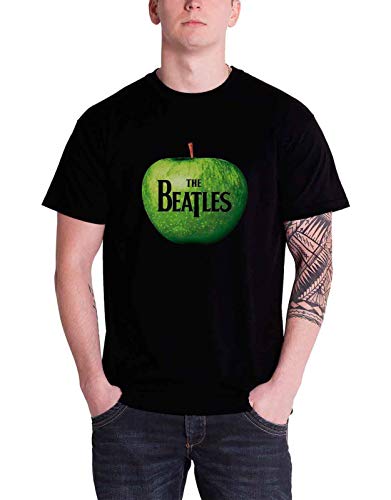 Générique The Beatles T Shirt Classic Apple Band Logo Officiel Homme Nouveau Noir Size M - Les Beatles, Paul McCartney, John Lennon, RIngo Starr, George Harrison Générique The Beatles T Shirt Classic Apple Band Logo Officiel Homme Nouveau Noir Size M