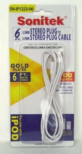 CAR Audio Plug 3.5MM Jack AUX Auxiliary Stereo Audio Cable iPod iPhone IPAD New