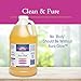 Heritage Store Aura Glow, Rose | Body & Massage Oil | for Beautiful Skin & Hair | Moisturizer, Aftershave Lotion, Hair & Bath Oil | 64oz