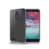 ZTE ZMAX PRO Z981, ZTE Carry (2016) Metro PCS case Slim Thin Durable Rubberized flexible case (Clear)