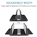 JARLINK Vertical Laptop Stand, Adjustable Laptop Holder Desktop Stand with Adjustable Dock Size (up to 17.3 inches) Compatible with All MacBook/Surface/Lenovo/Dell/Gaming Laptops (Black)thumb 1