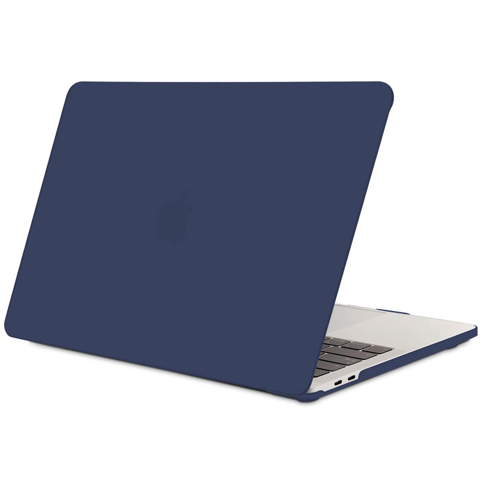 TECOOL MacBook Pro 13 Inch M2 2022 M1 2020-2016 A2338 A2289 A2251 A2159 A1989 A1706 A1708 Touch Bar Slim Plastic Hard Case Cover Navy Blue
