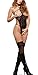 SeClovers Women's Couples Neck Halter Sexy Lingerie Lace Thong Teddy Babydoll