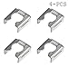 8x Automotive Fuel Injector Metal Retaining Clip Auto Part - PC61001