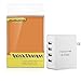 USB Wall Charger Quick Multi with Folding Plug Hub,4 Ports Output Rapid Charging Station,Portable Travel Adapter for iPhone Plus SE, iPad Air 2 / Pro, Samsung Galaxy Note Edge, LG