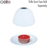 Cello Porcelain Tealight Holder Dome Special Friend 3D Projection view 4