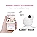 iBaby M6T HD Wi-Fi Digital Baby Video Camera Monitor with Temperature and Humidity Sensors, White