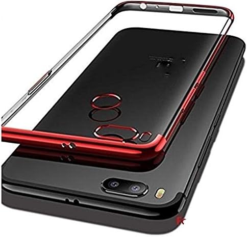 Coverskart Multi Protective Series Case for Honor 8 Pro, Premium Shock Absorption Hard TPU 2 in 1 Bumper Cushion + Scratch Resistant Clear Protective Hard Case for Huawei Honor 8 Pro Red
