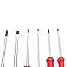 MAXPOWER 6-piece Magnetic Screwdriver Set Commercial Grade Phillips & Slotted Comfort Grip Screw Drivers with Pouch