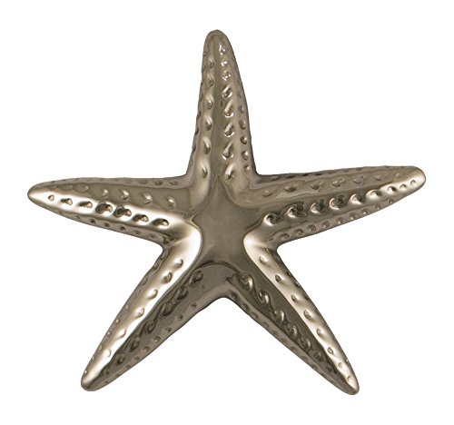 Starfish Door Knocker - Nickel Silver (Standard Size)