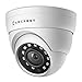 Amcrest UltraHD 4MP HD-Analog 1520P 2688TVL Dome Outdoor Security Camera, 4MP 2688x1520, 65ft Night Vision, Metal Housing, 2.8mm Lens, 99.7° Viewing Angle, White (AMC4MDM28-W)