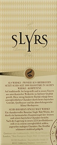 SLYRS Single Malt Whisky Classic 43% vol. 0,7 l in Geschenkverpackung – Bild 6