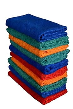 Sheen Microfiber Cleaning Cloth | Cleaning Cloth for Home and Kitchen | Cleaning Towel | Cleaning Product | Cleaning Cloth 30x35 240 GSM Pack of 10