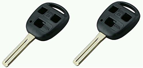3 Buttons Remote Key Short Blade Shell For Lexus RX GS IS ES GX