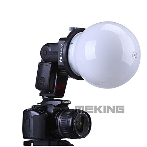 Flash Light Adapter Kit Accessory K9/K-9 Globe Diffuser for Speedlite Speedlight Photo Studio softbox - Thumbnail 3