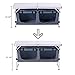 CampLand Outdoor Folding Table Aluminum Lightweight Height Adjustable with Storage Organizer for BBQ, Party, Campingthumb 3