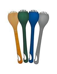 UST KLIPP   Juego de 4 pinzas de espork con ligero