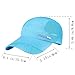 YING LAN Men's Summer Outdoor Sport Baseball Hat Running Visor Sun Cap (Blue)