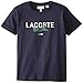 Lacoste Little Boys' Short Sleeve Jersey and Croc Graphic Tee Shirt