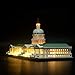 BRIKSMAX Led Lighting Kit for Architecture United States Capitol-Compatible with Lego 21030 Building Blocks Model- Not Include The Lego Set