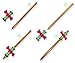 Marble Fidget Toys (8 pack) and Pencil Topper Twirling Fidgets (4 pack) | For Adults and Kids ADHD Stress Anxiety Relief