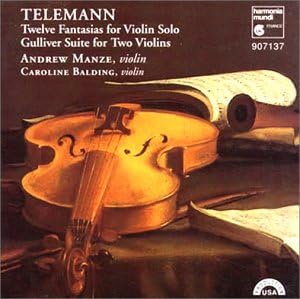Amazon テレマン 12の幻想曲とガリヴァー組曲 マンゼ アンドルー テレマン バルディング カロリーヌ マンゼ アンドルー 交響曲 管弦楽曲 協奏曲 音楽