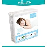 Milliard Premium Terry Hypoallergenic 100-Percent Waterproof Mattress Protector, Twin