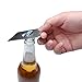 Yoption 5Pcs Stainless Steel Credit Card Size Casino Bottle Opener Beer Bottle Opener for Your Wallet(5, Poker)
