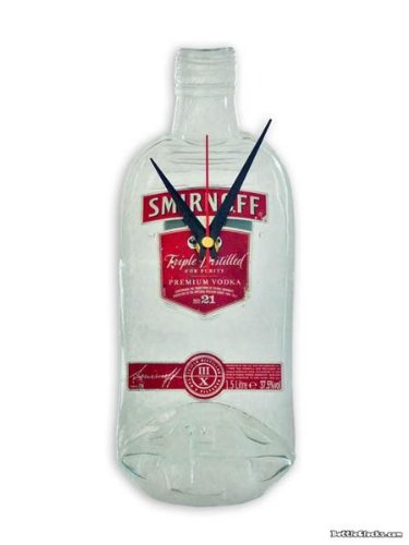 Smirnoff Vodka Bottle Clock