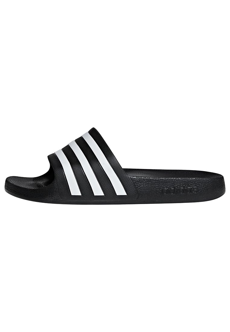 adidas Unisex-Erwachsene Adilette Aqua Dusch- & Badeschuhe Schwarz (Negro 000) 43 EU
